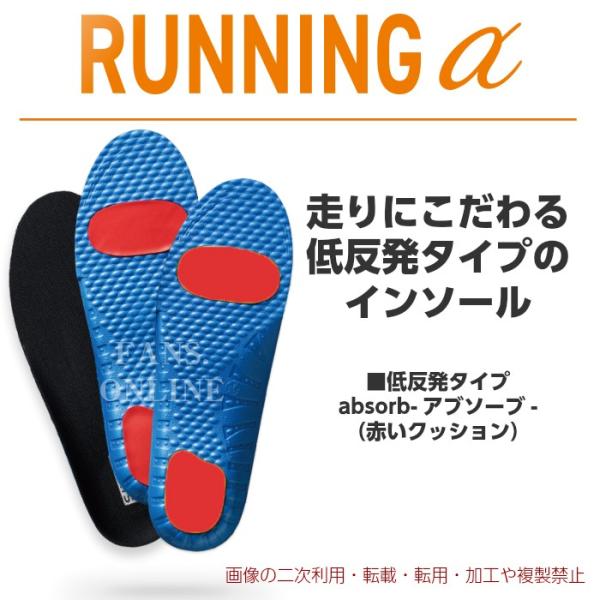 中敷き インソール M.MOWBRAY SPORTS RUNNINGαAbsorb ランニングアルフ...