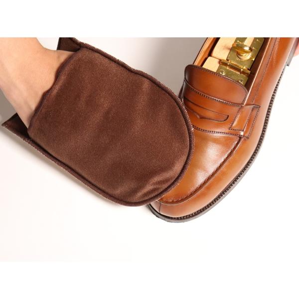 【割引クーポン配布中！】M.MOWBRAY グローブクロス 靴磨き 仕上げ用 デイリーケア