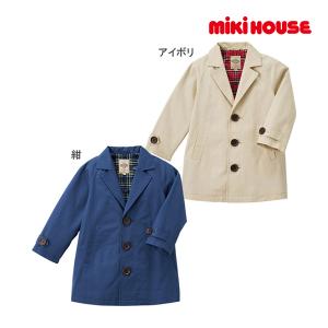 ミキハウス正規販売店/ミキハウス　mikihouse　トレンチコート(90cm・100cm）｜respect-1