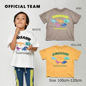 ニードルワーク（NEEDL WORK）OFFICIAL TEAM　ダイナソーロゴTシャツ　スラブ天竺（100cm・110cm・120cm）｜respect-1