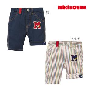 ミキハウス正規販売店/ミキハウス　mikihouse　７分丈パンツ(80cm・90cm・100cm）｜respect-1