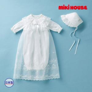 ミキハウス正規販売店/ミキハウス ベビー mikihouse　セレモニードレスセット箱入 (フリーサイズ）｜respect-1