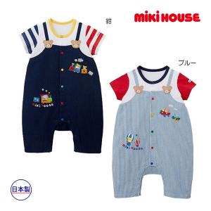 MIKI HOUSE mikihouse【ミキハウス】重ね着風ショートオール