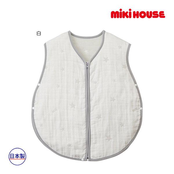 ミキハウス正規販売店/ミキハウス ベビー mikihouse　ガーゼスリーパー