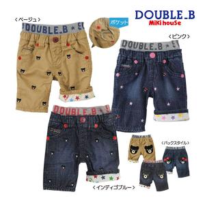 ミキハウス mikihouse ダブルビー ビーくん8分丈スパッツ 80cm・90cm