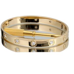 美品 カルティエ ラブブレス YG アフター1...の詳細画像3