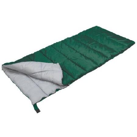 Stansportスカウト長方形寝袋（緑、40度）