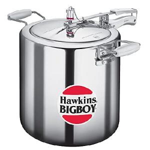 Hawkins E20 Bigboy Aluminium Pressure Cooker - 22 Litres｜rest