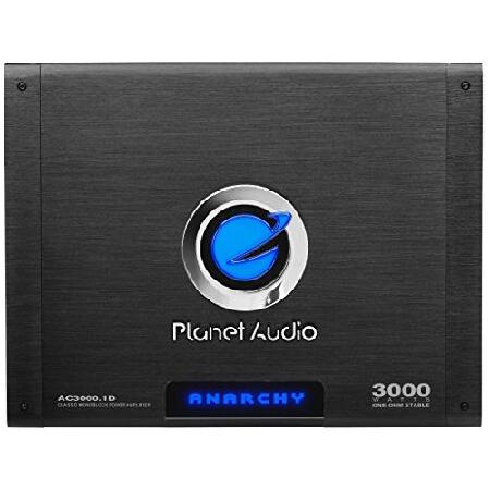 プラネットオーディオAC3000.1D 3000WモノブロックDクラスAnarcyシリーズパワーカー...