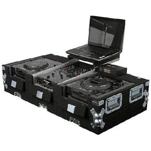 Odyssey CGS10CDJ 2 Cd Players/ 10" Mixer Case Table Top10 Inch DJ Mixer Coffin｜rest