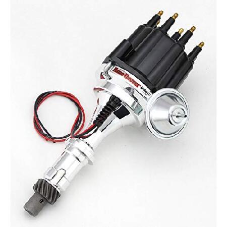 Pertronix D7120710 火炎放射器 真空 アドバンス ブラック オスキャップ ビレット...