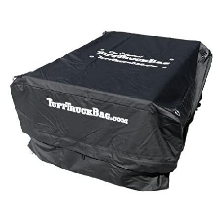 Tuff トラックバッグ - ブラック 防水 トラック荷台 カーゴキャリア 40インチ x 50イン...