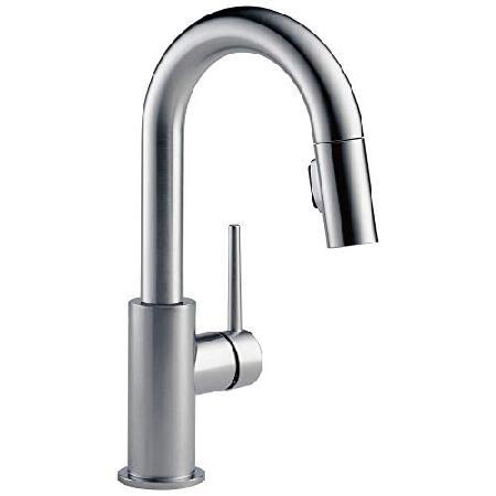 Delta Faucet Trinsic キッチン蛇口 シングルハンドル 磁気ドッキング付き 13....