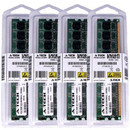 8 GB [ 4 x 2gb ] ddr2 - 800pc2 - 6400ECC RAMメモリアップ...