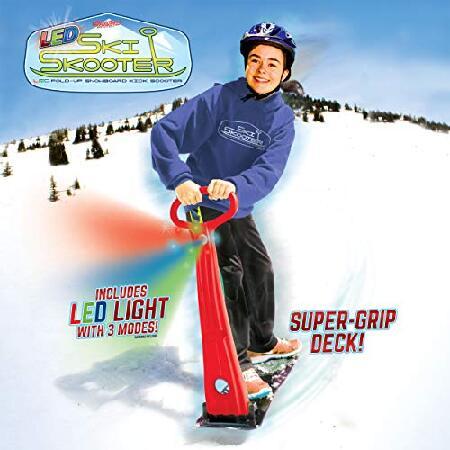 スキースクーターGeospace Ski Skooter: Fold-up Snowboard Ki...