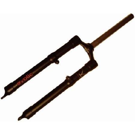 eXotic 軽量 剛性 Alu MTB バイク フォーク ディスク ＆ V マウント 44.5cm...