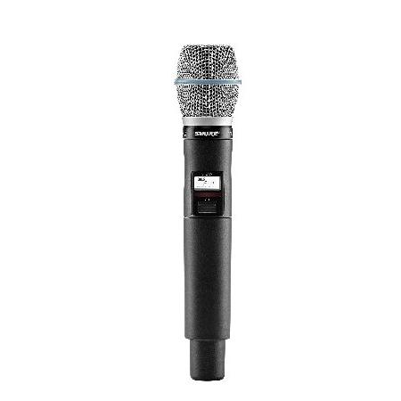 Shure QLXD2/B87C Wireless Handheld Microphone Tran...