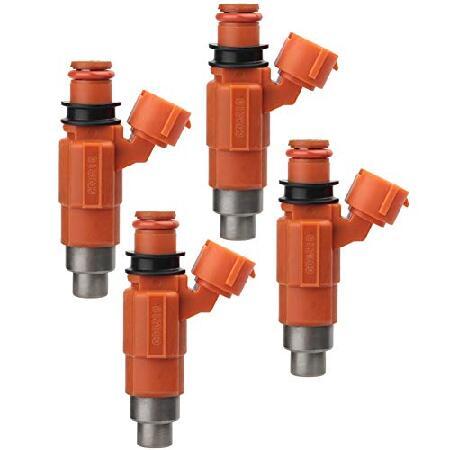 AUTOKAY 4pcs Fuel Injector Flow Matched 68V-8A360-...