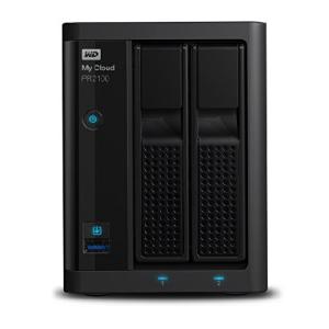 WD 16TB My Cloud Pro Series PR2100 Network Attached Storage - NAS - WDBBCL0160JBK-NESN