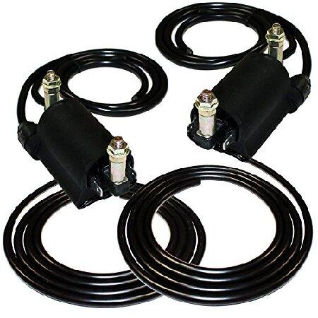 Caltricのセット2イグニッション点火コイルKawasaki zx750 Ninja zx-7r...