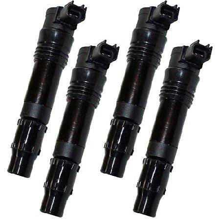 Caltricのセット4イグニッション点火コイルKawasaki zx1000 Ninja ZX -...
