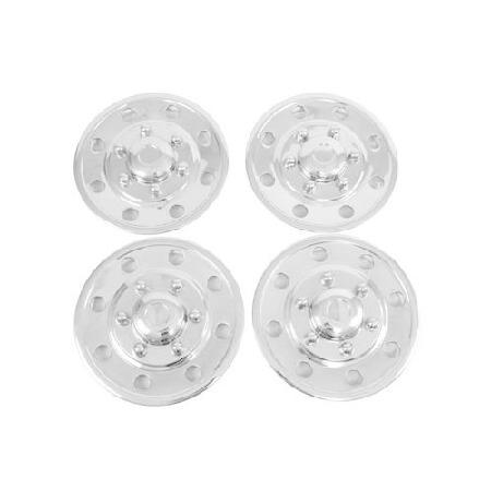 PHOENIX GQST50 4個セット - 15インチトレーラーホイール用ハブキャップ ラグナット...