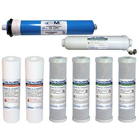 フィルタ交換用パック| | 1日1年供給| 50ガロン膜含ま| for 5ステージROシステム