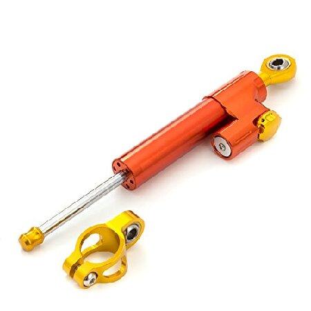 Motorcycle Adjustable Steering Damper Stabilizer S...