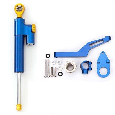 オートバイ調整可能なステアリングダンパースタビライザーバ ファーコントロールバー付きマウン ティング...