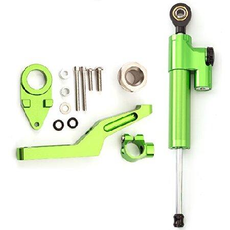 オートバイ調整可能なステアリングダンパースタビライザーバ ファーコントロールバー付きマウン ティング...