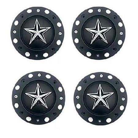 4パック KMC XD シリーズ 775L239B ロックスター デュアルセンターキャップ