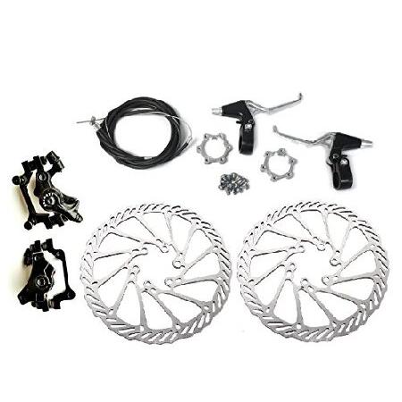 BlueSunshine BB7 Front and Back Disk Brake Kit - 1...