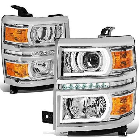 DNA Motoring LED DRL フロントバンパー ヘッドライト/ランプ 交換用 HL-LB...