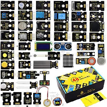 KEYESTUDIO 48個 センサー スターターキット for Arduino アルドゥイーノ ア...