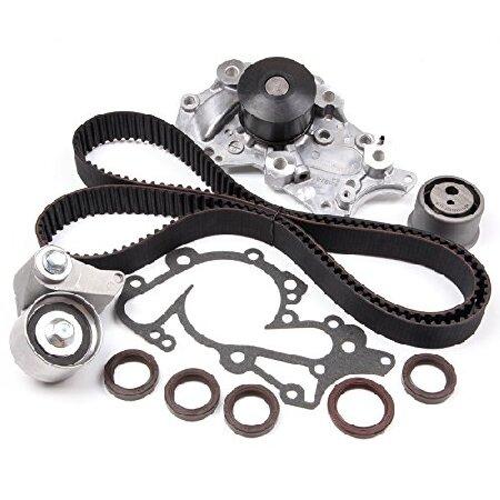 CCIYU Timing Belt Water Pump with Gasket Tensioner...