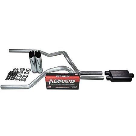 トラック排気キット - Shop Line デュアル排気システム 2.5 ALパイプ Flowmas...