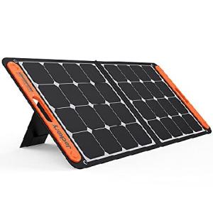 Jackery SolarSaga 100W Portable Solar Panel for Explorer 240/300/500/1000/1500 Power Station, Foldable US Solar Cell Solar Charger with USB Outputs fo