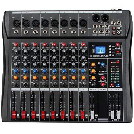 Depusheng DX8 Professional Mixer Sound Board Conso...