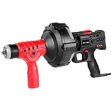 Auto-Feed Handheld Drain Auger 25’ Feet/7m Electri...