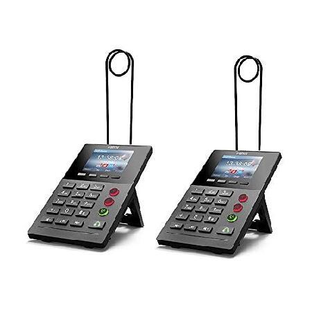 Fanvil IP電話 X2P プロフェッショナル コールセンター電話 PoEとカラーディスプレイ ...