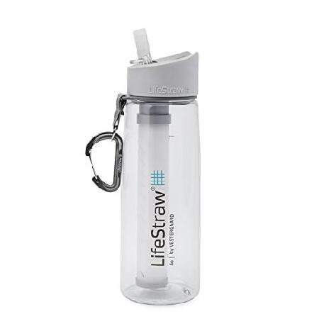 LifeStraw Go Water Filter Bottle with 2-Stage Inte...