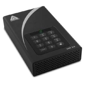 Apricorn Aegis Padlock DT FIPS - USB 3.0 Desktop Drive ADT-3PL256F-4000 (R2) ポータブルHDD 4TB HD2136