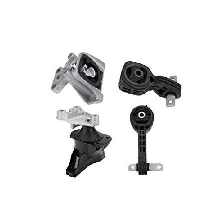 エンジンとトランスミッションマウント4個セット - ホンダシビック2006-2010 1.8L オー...