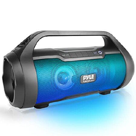 Pyle Wireless Portable Bluetooth Boombox Speaker -...