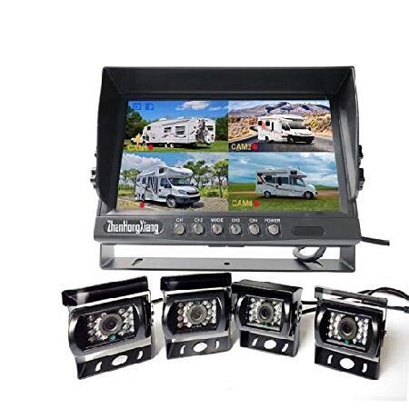 HD 1080P Backup Camera with 9&quot; DVR Monitor System,...