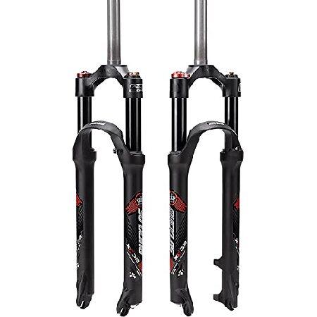BUCKLOS 【米国在庫】マウンテン自転車サスペンションフォーク 26/27.5/29インチ MT...
