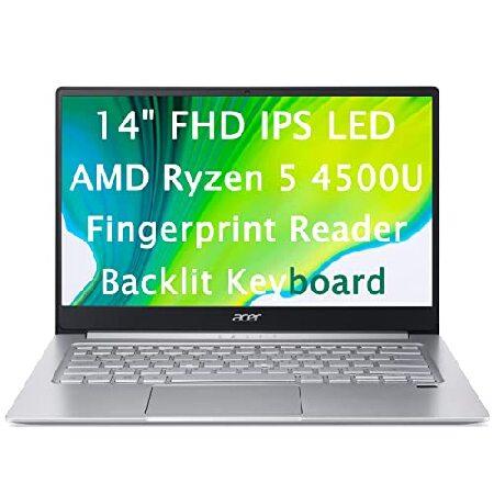 Acer Swift 3 ノートパソコン 14インチ フルHD 1080p AMD Ryzen 5 ...