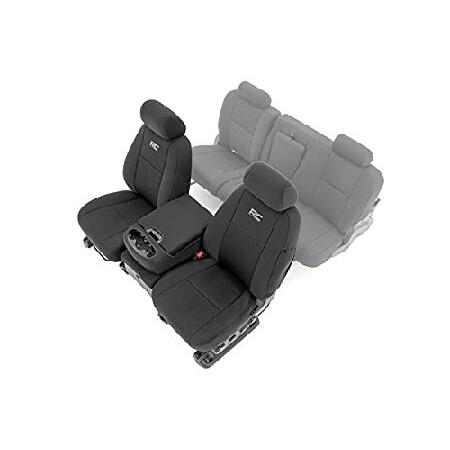 Rough Country ネオプレン フロントシートカバー 07-13 シボレー シルバラード 1...