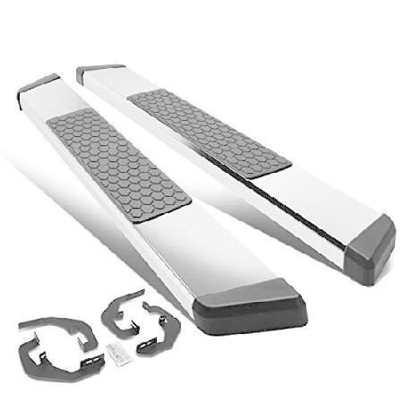 DNA MOTORING STEPB-ZTL-8236-SS 幅6インチ ステンレススチール サイド...