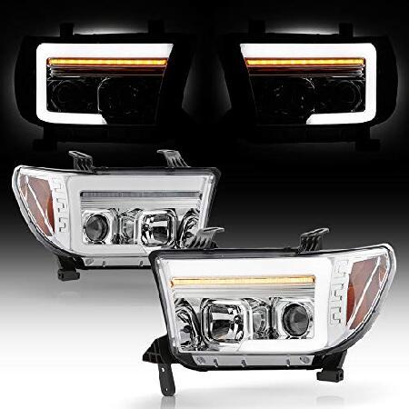 ACANII - 2007-2013 トヨタ タンドラ 08-17 セコイア クロム LED チュー...